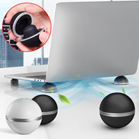 Portable Laptop Stand Mount Cooling Pad Notebook PC Non-Slip Ball Shape Bracket Holder for Household Computer Accessories