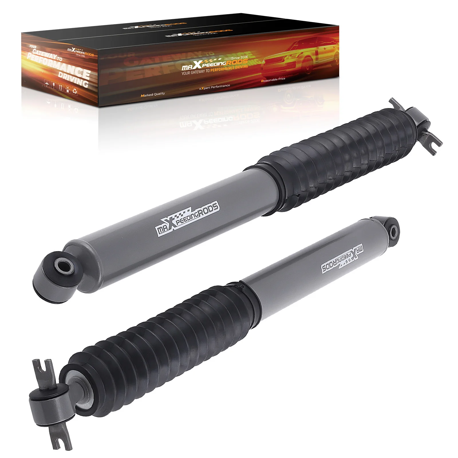 

0-3" Rear Shock Absorbers For Jeep Wrangler JK (2 Door) 4WD 07-2018