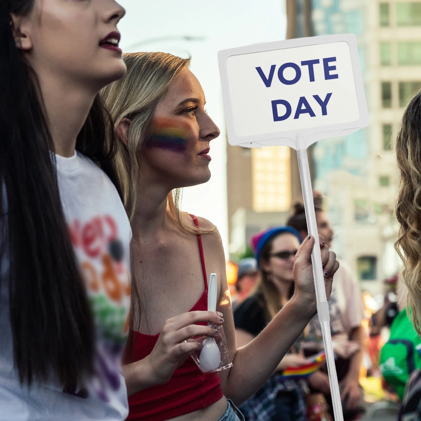 Support de panneau portatif en acier inoxydable, présentoir Portable pour événements sportifs, panneaux de signalisation