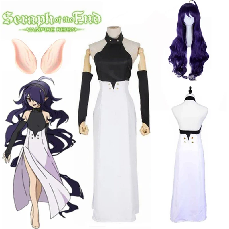 

Owari no Seraph Cosplay Anime Seraph of the End Cosplay Asuramaru Cosplay Halloween Costume High Quality Dress Full Set