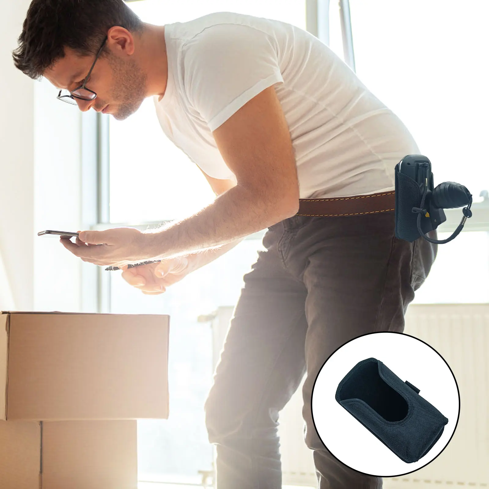 New Holster Smart Cover Case for Zebra TC70 TC72 TC75 TC77 TC51 TC52 TC56 TC57 Barcode Scanner