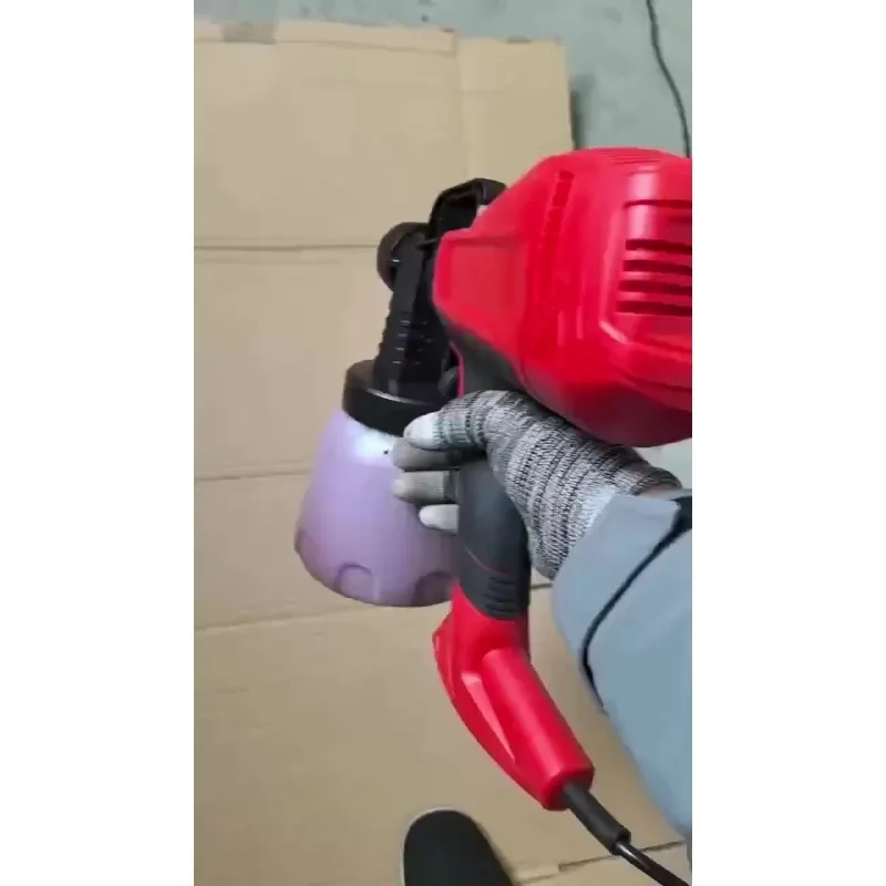 휴대용 고압 전기 페인트 분무기 DIY 핸드헬드 파워 스프레이 건 라텍스 DIY 페인팅 머신 스프레이 머신