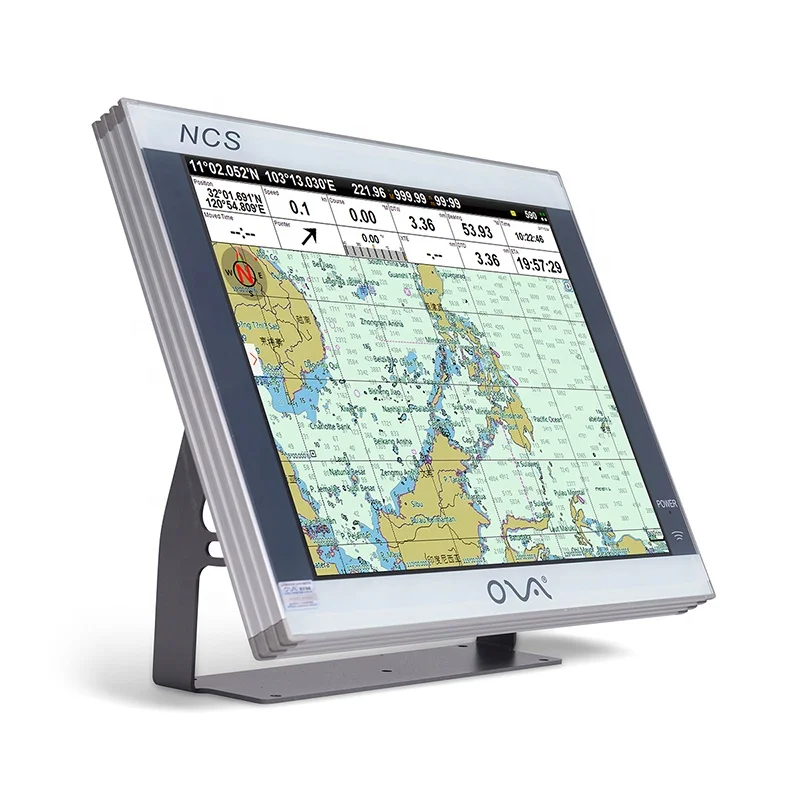 Sistema de Navegación GPS Multifunción de 17 Pulgadas, Plotter de Cartas, Equipo AIS para Barcos, Certificado CCS para Aplicaciones Navales
