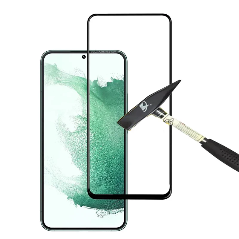 S24 s23 s22 cristal templado para Samsung S22 Plus Protector de pantalla Galaxy S21FE S22 Desbloqueo de huellas dactilares Vidrio Samsung Galaxy S23