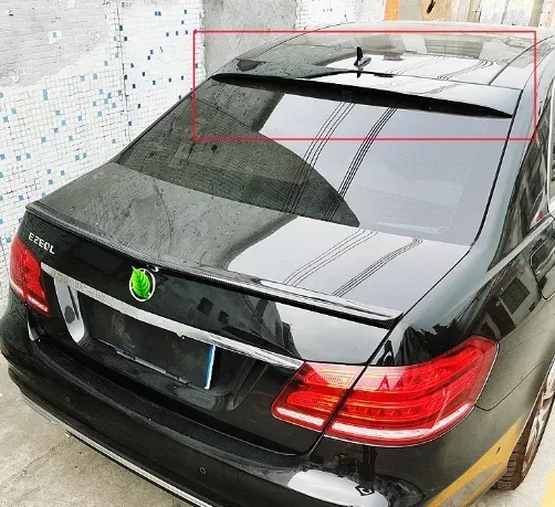 Car Rear Trunk Spoiler Body Kit Car Rear Spoiler Wing For Mercedes Benz E Class W212 E180 E200 E260 Sedan 2008-2015 Body Kit view 4