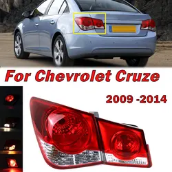 Auto Taillights For Chevrolet Cruze 2009-2014 Tail Brake Stop Light Rear Turn Signal Lamp Car Accessories Tail Light Assembly