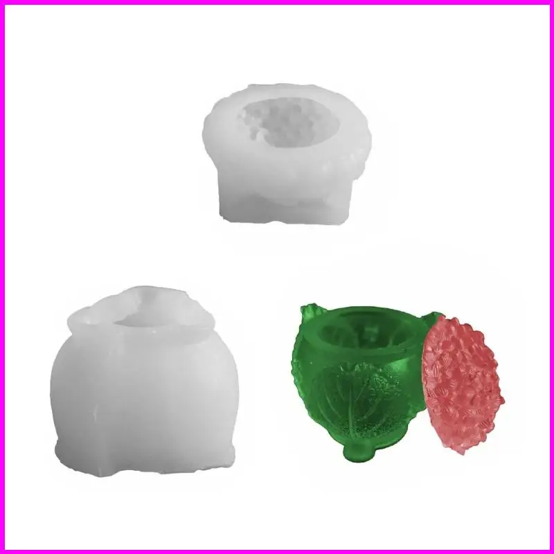 

1 SET -UPABLE SLICEPOT Силиконовая плесень для проекта литья смолы DIY DIY.