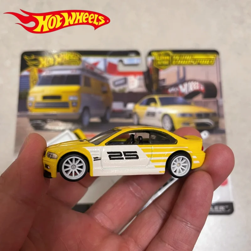 

Оригинальные Wheels Legends Tour Team Transport 2025 — Bmw M3 и Hw Rally Hauler, масштаб 1:64, литой под давлением коллекционный автомобиль премиум-класса