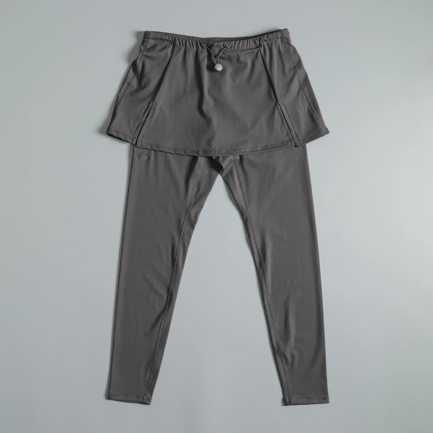 High Waist Quick Dry Women's Sport Pants Yoga Exercise Running Casual Trousers Fashionable Look Sporty Skort Design