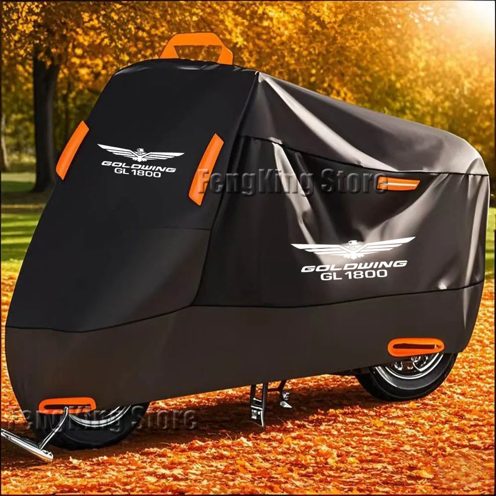 

Motorcycle Cover Waterproof Outdoor Scooter UV Protector Rain Cover For Honda GoldWing 1800 Gold Wing GL1800 F6B