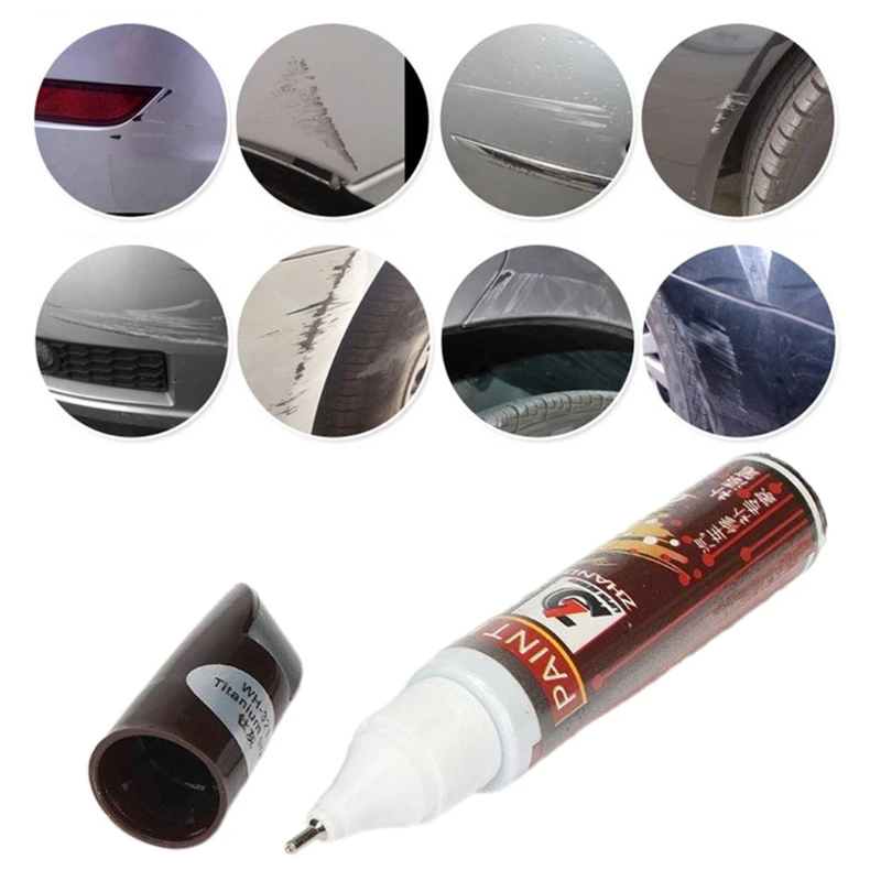 Stylo réparation peinture voiture, dissolvant rayures, stylo peinture retouche, applicateur dissolvant rayures DominagroScratch