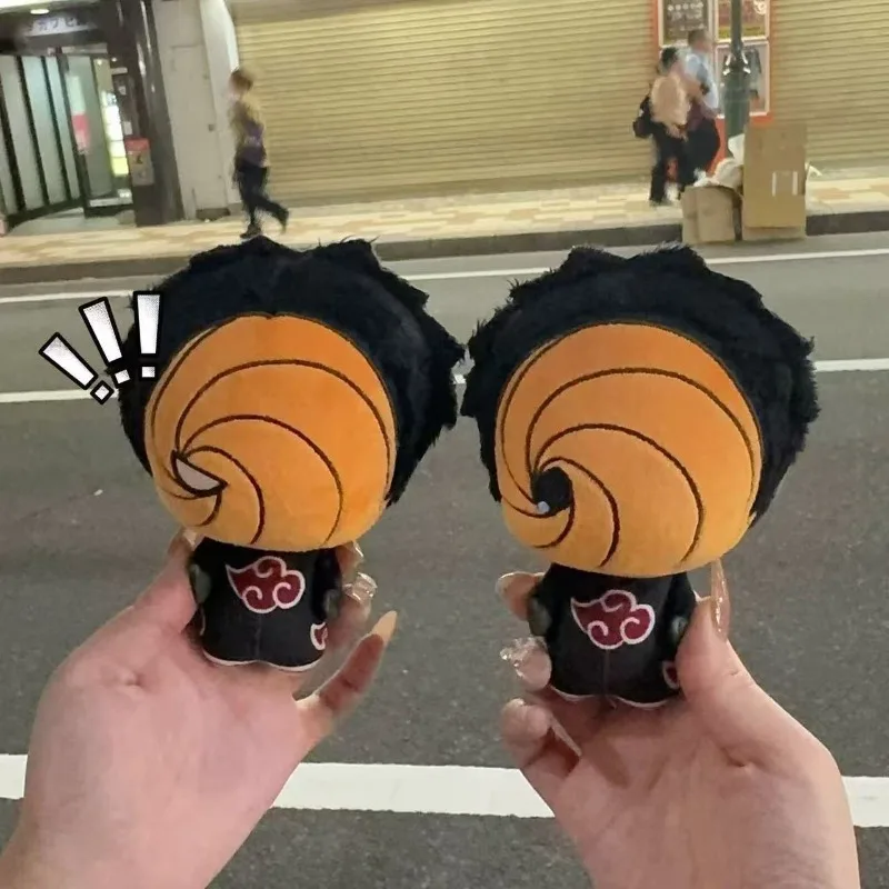 

10cm/3.93in NARUTO Obito Cotton Plush Doll Cute Stuff Cartoon Anime Figures Peripherals Valentines Birthday Gift Collectible Toy