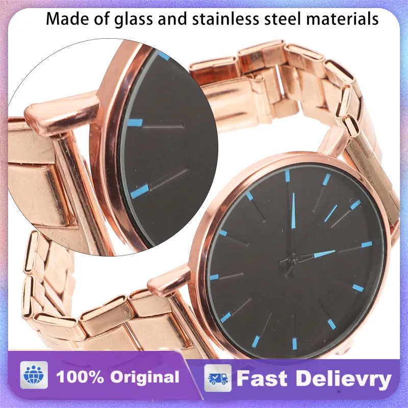 

Stainless Steel Men Wrist Elegant Classic Design Comfortable Fashion Quartz Gift For Men Steel Strap Watch Fashionable Unique