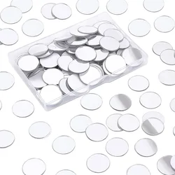 500PCS Round Mini Mosaic Tiles Glass Mirror Sticker Self-adhesive Sticker For Wall Bathroom Diy Home Decoration Craft Supplier