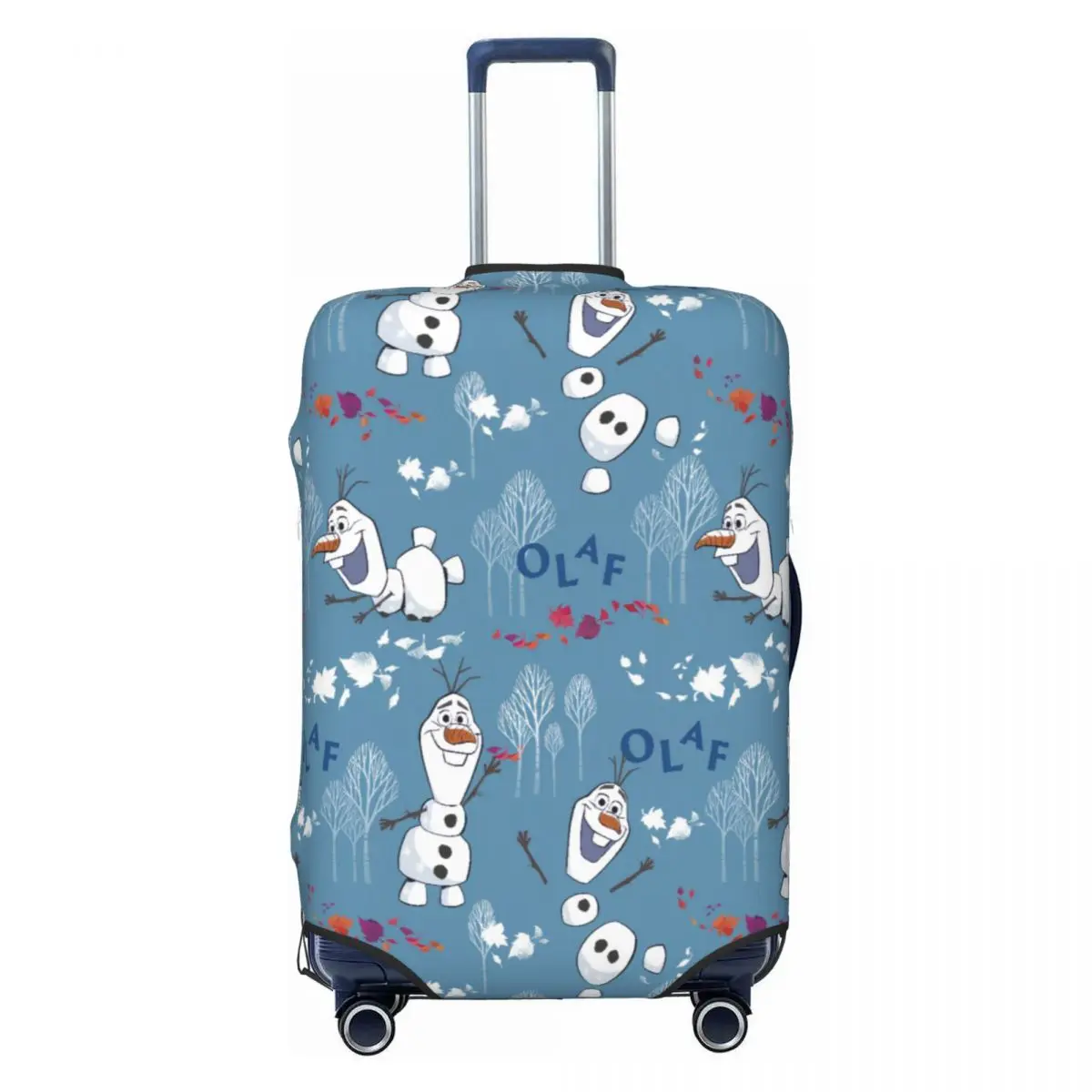 

Custom Cartoon Frozen Olaf Luggage Cover Fashion Suitcase Protector Covers Suit For 18-32 inch