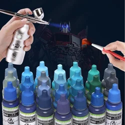 20ml Environmental Protection Waterborne Paint DIY Toy Model Pottery Handwork Doll Painting Color Spraying Decorative Materials