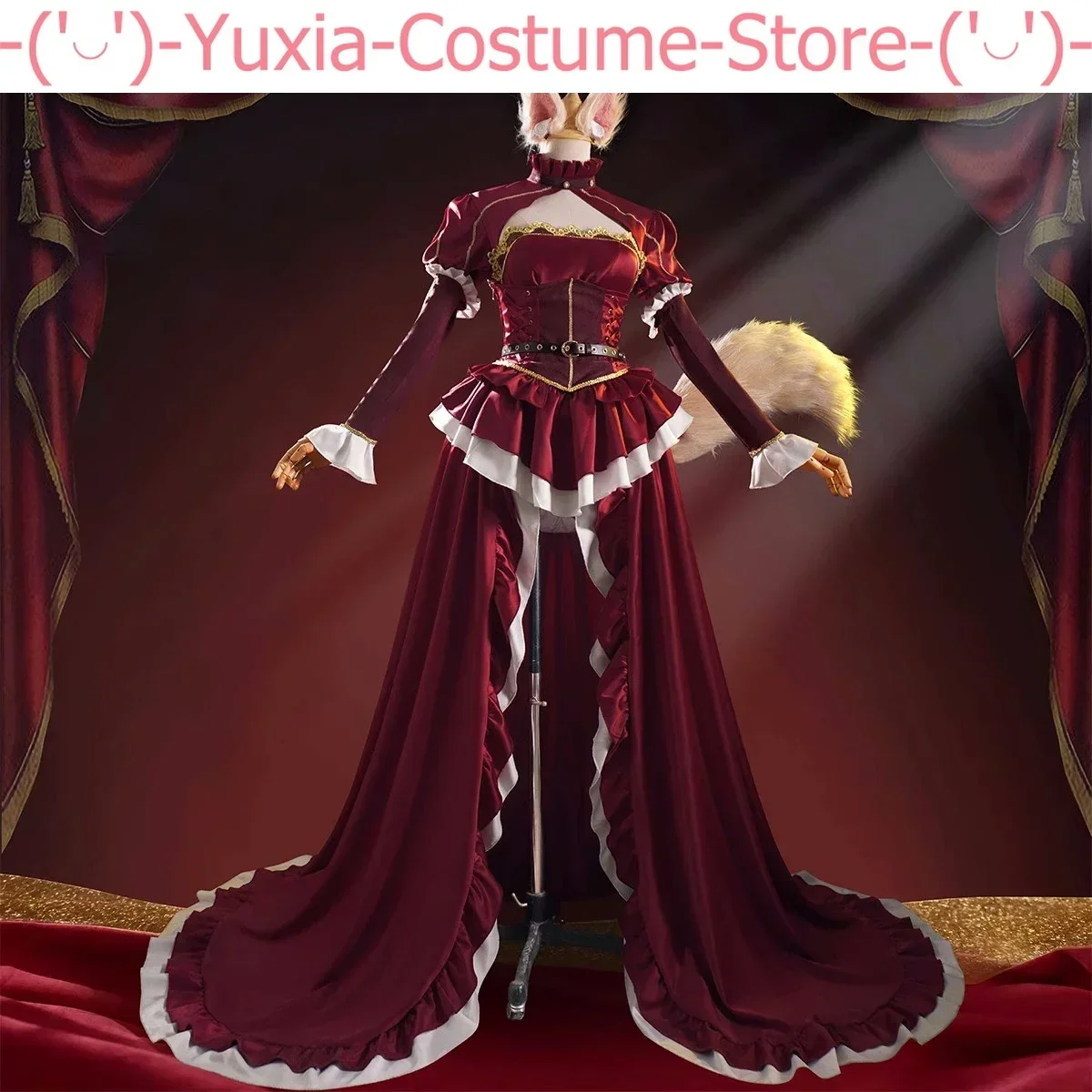 Anime! Identity V Marie Archduchess QiZhen Fashion Game Suit Cosplay Costume Generous Dress Halloween Party Outfit Women