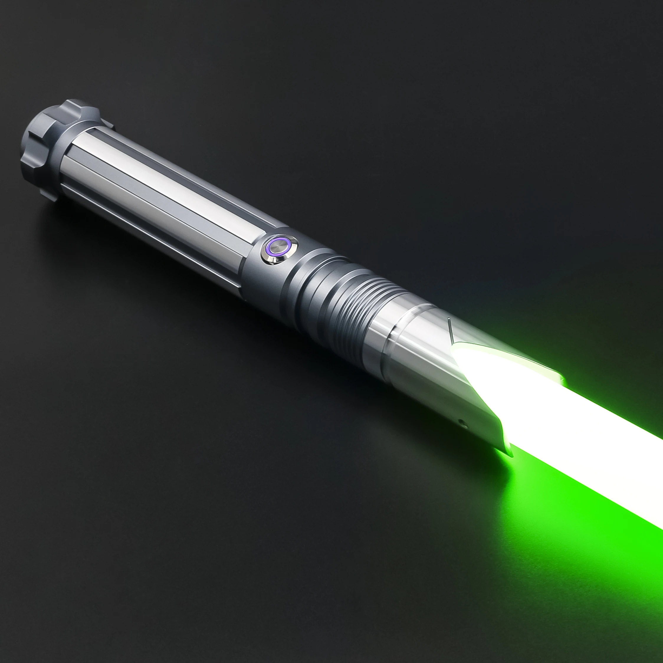 TXQSABER Lightsaber Metal Hilt RGB Smooth Swing FOC Blaster Sound Hitting Sound Lock Up Heavy Dueling Rechargeable Cosplay Prop