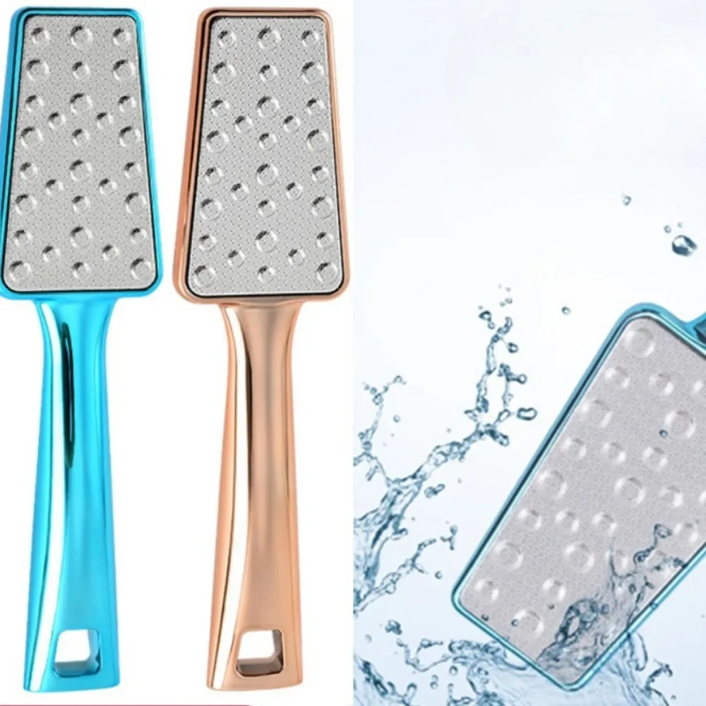 Stainless Steel Dual-Sided Foot Callus Remover Dead Skin Remover Pedicure Tool Portable Rasp Remover Pedicure File Foot Grater