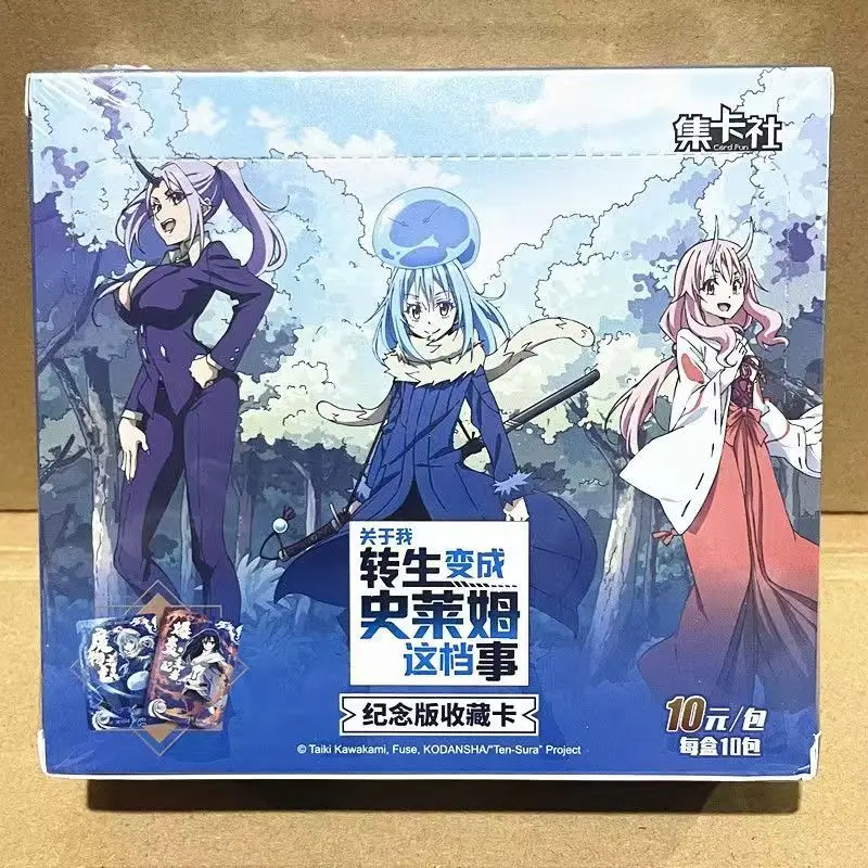 

That Time I Got Reincarnated As A Slime Card Limited Edition Mulu Shizu Milim Shion Аниме Персонаж Коллекционные карты Игрушки Подарки