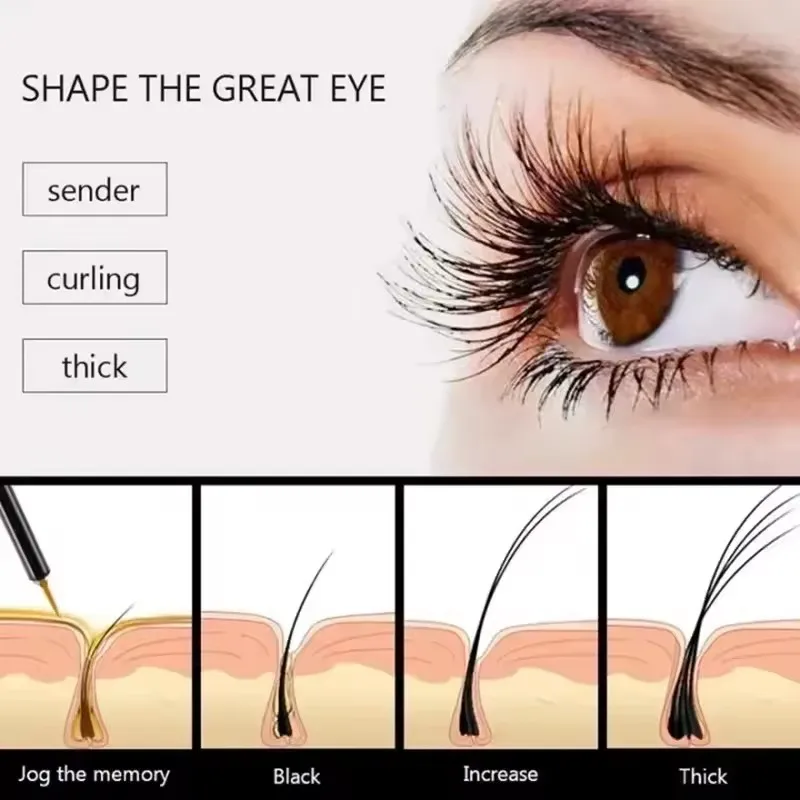 Fast Growth Treatment Eyelash Serum Lengthening Lash Thicker Powerful Makeup Lashes Natural Curling Lash Lifting Care ProductNEW