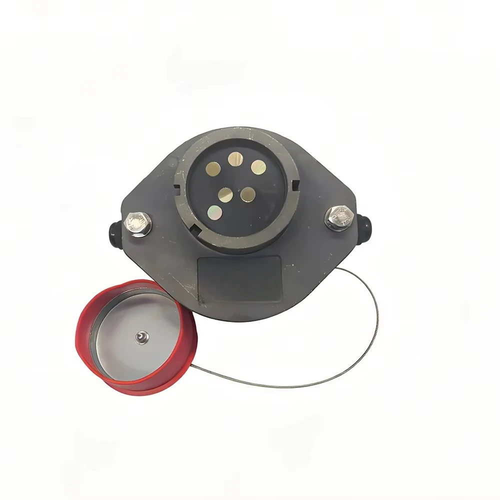 Aluminum Fuel Tank Alloy Overflow Prevention Socket 6-Pin Fiber Optic Fuel Tank Accessories GY102 12V 24V
