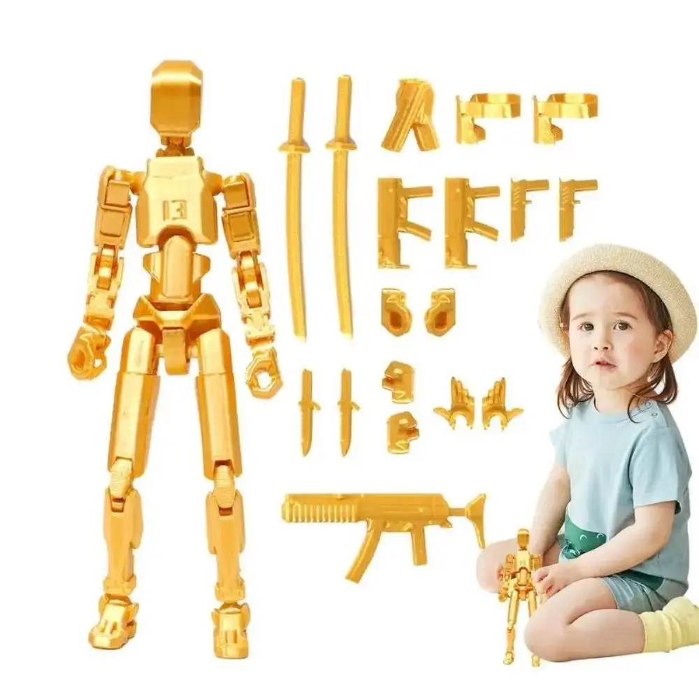 Multi-Jointed Doll 13-joint Tool Speelgoed Model Pop Figuren Speelgoed 3D Gedrukt Action Figure Nieuwigheid speelgoed Action Figure