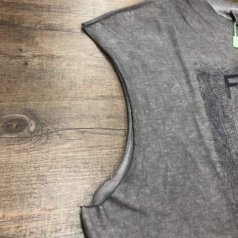 SAINT OF MICHAEL Fashion Best Quality Printed Clothing Streetwear Tops Casual Summer 100%Cotton Vintage Vest For Men