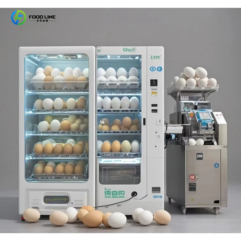 High Efficiency Automatic Egg Vending Machine Unattended Self-Service Egg Dispenser for Business Customized