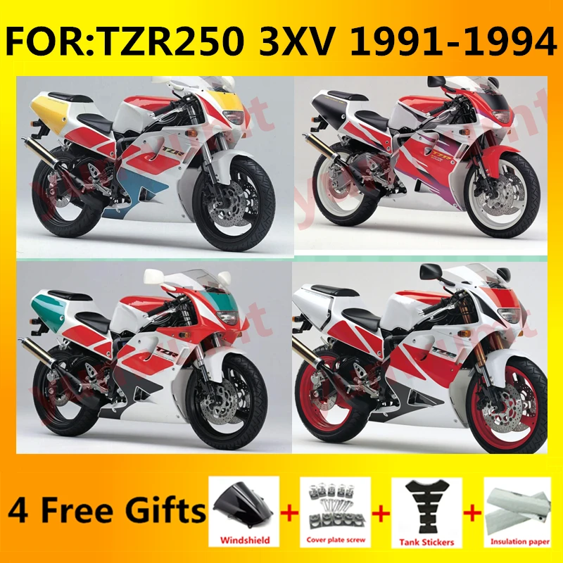 

Fit For YAMAHA TZR250 3XV 1991 - 1994 Motorcycle Accessories Full Bodywork Fairing Kit Panel Set 1992 1993 TZR 250 91 92 93 94