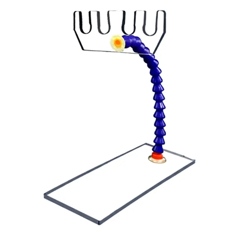 

【NEW A39M】 Universal Ventilator Adjustable Breathing Circuit Holder With Rotational Swivel & Threaded Tube Support