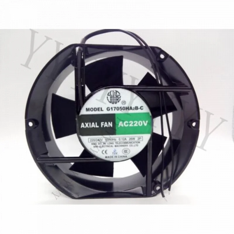 

for 1 pcs JIULONG AXIAL FAN G17050HA2B-C AC 220/240V 17cm 17251 2 wire cooling fan