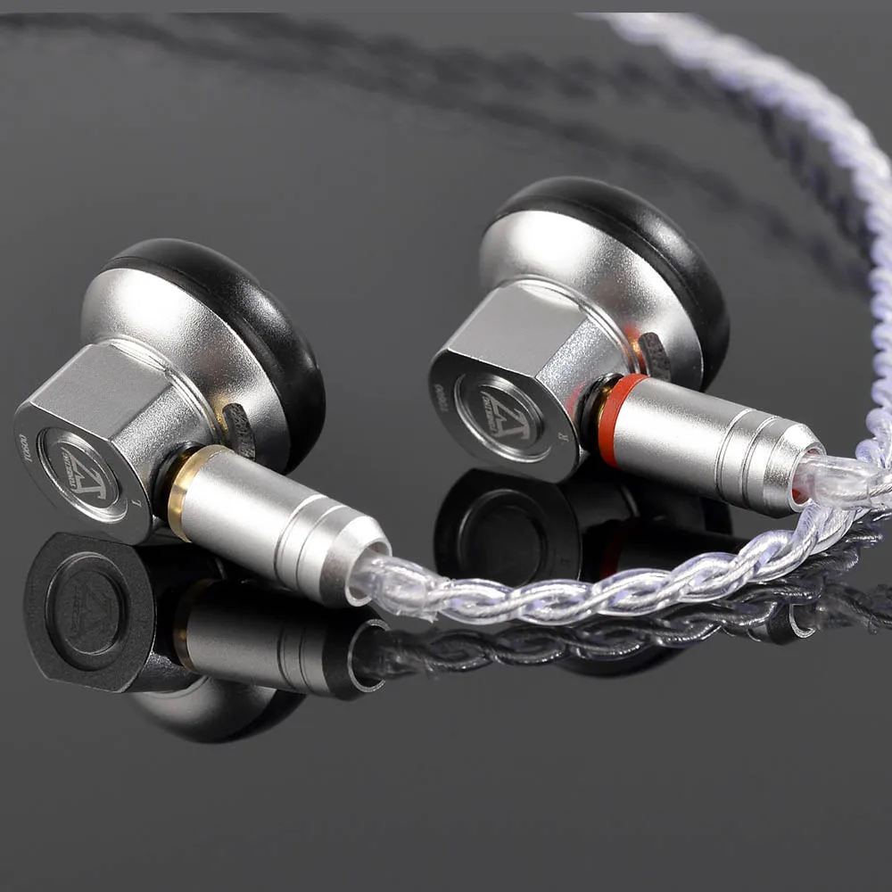 TONEKING TO600 مقاومة عالية برأس مسطح ياربود HIFI مراقب الجرافين الحجاب الحاجز الديناميكي ستيريو MP3 سماعة ث/واجهة MMCX