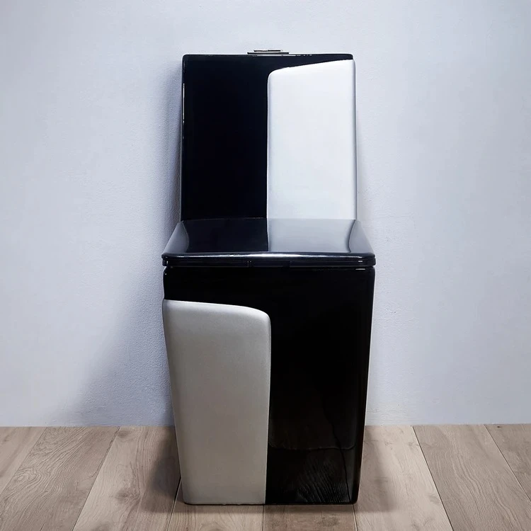 Toilets Black and Sliver Color Royal Style Toilet Bowl  One Piece Closestoo WC