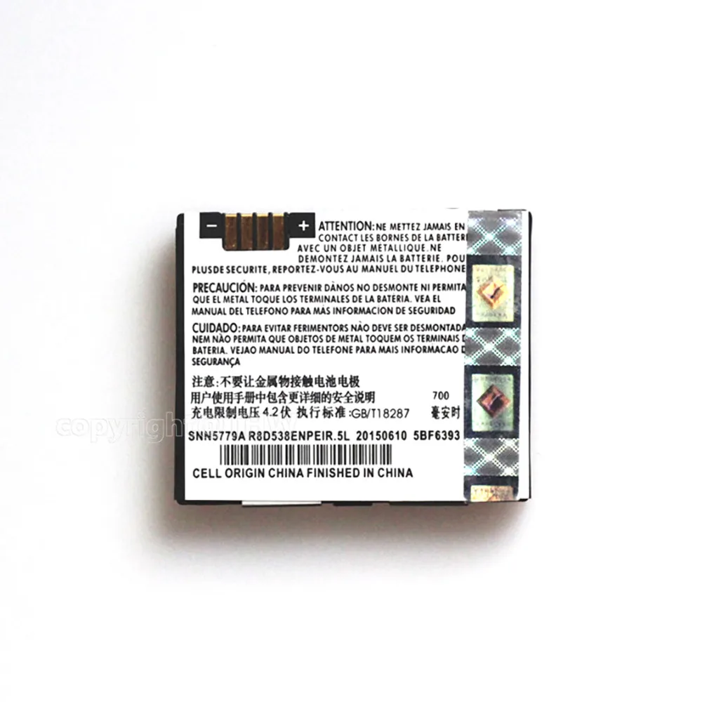 Original Genuine BC50 Battery For Motorola MOTO RIZR Z3 ROKR Z6m SLVR L2 L6 L7 KRZR K1 K2 R1 Z1 Z3 E8 C257 C261 E690 EM35 W220M