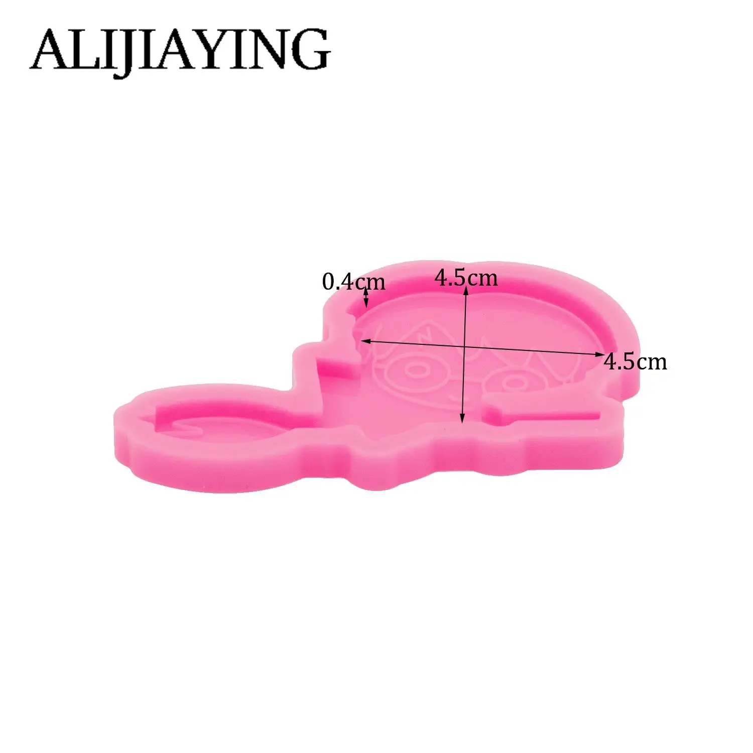 DY0280 Glossy Magic Boy Craft Epoxy Resin Molds DIY Silicone Mold for Keychain Jewelry Mould, Chocolate Tools for Cake