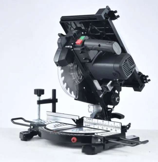 Miter Saw Aluminum Wood Plastic Woodworking Tabletop Composite Miter Saw for Aluminum Cutting Precision Cutting Saw