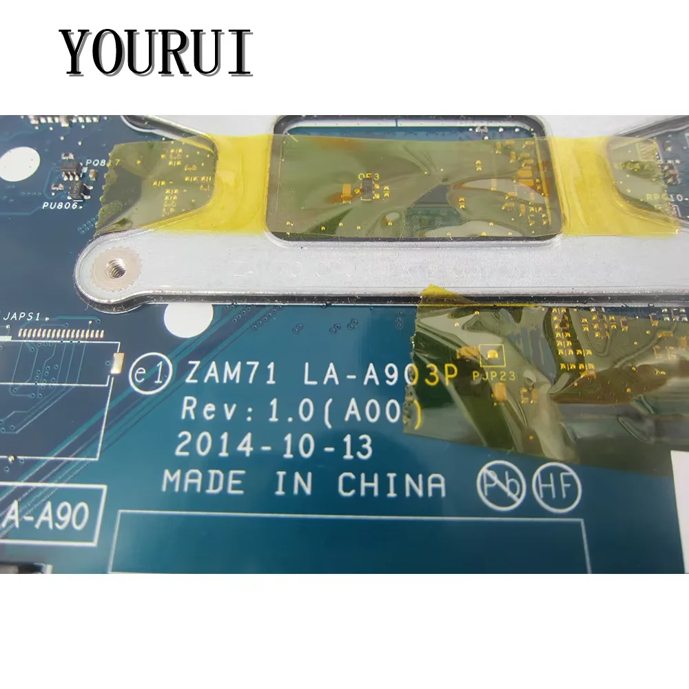 Dell Latitude E5450 ノートパソコンのマザーボード I5-5300U/I7-5600U CPU と 840M 2GB GPU LA-A903P メインボード用