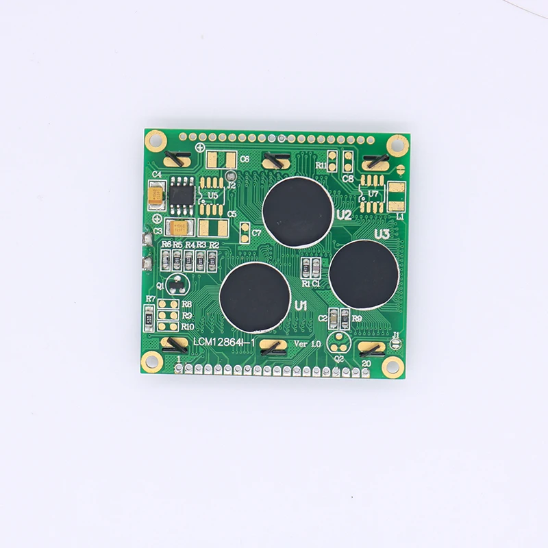 128x64 DOTS LCD modul 5V layar biru module Graphic Dots modul LCD KS0107