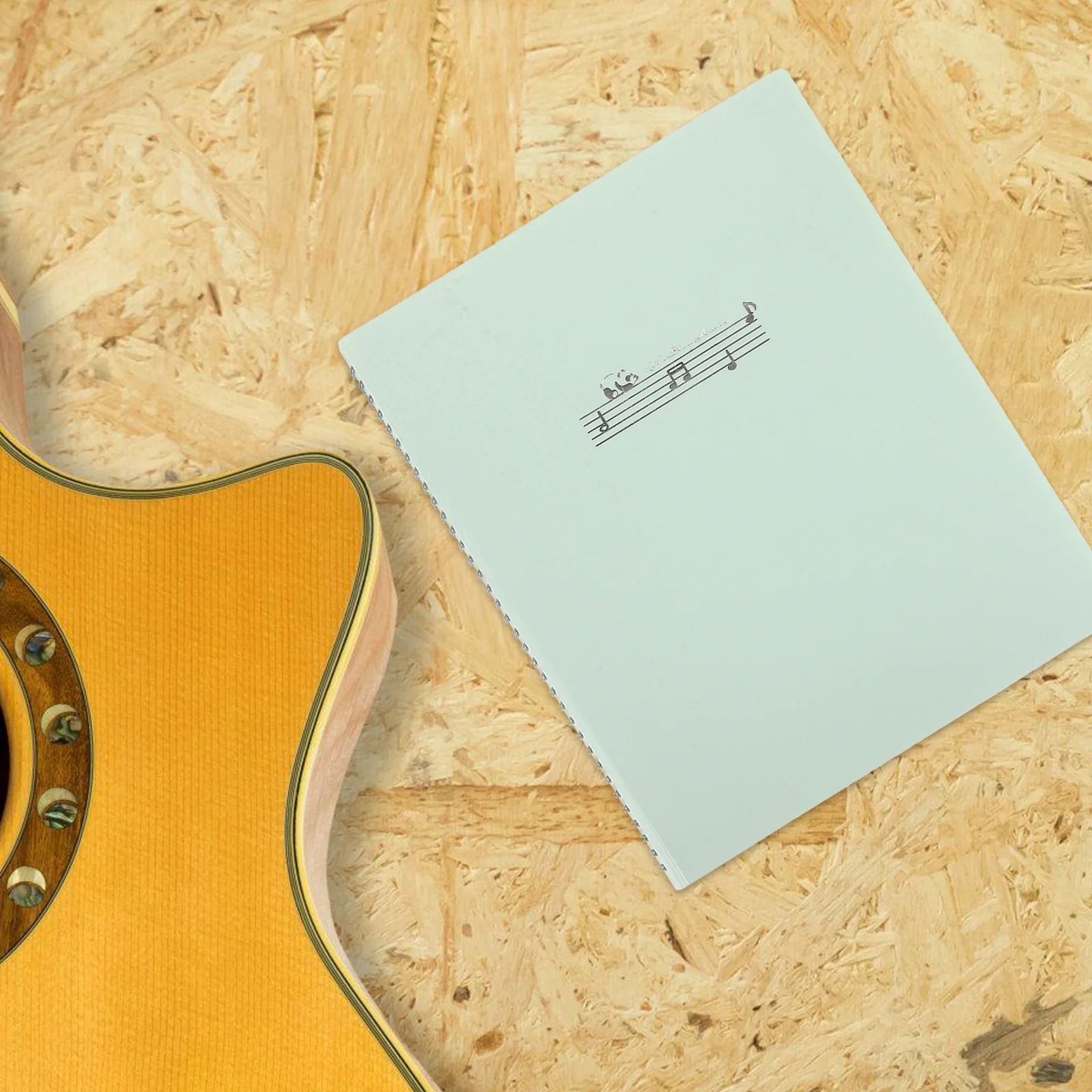 

2Pcs A4 Sheet Music Folder Transparent Flip Folder Thickened for Musicians Students Binder Sleeve Document