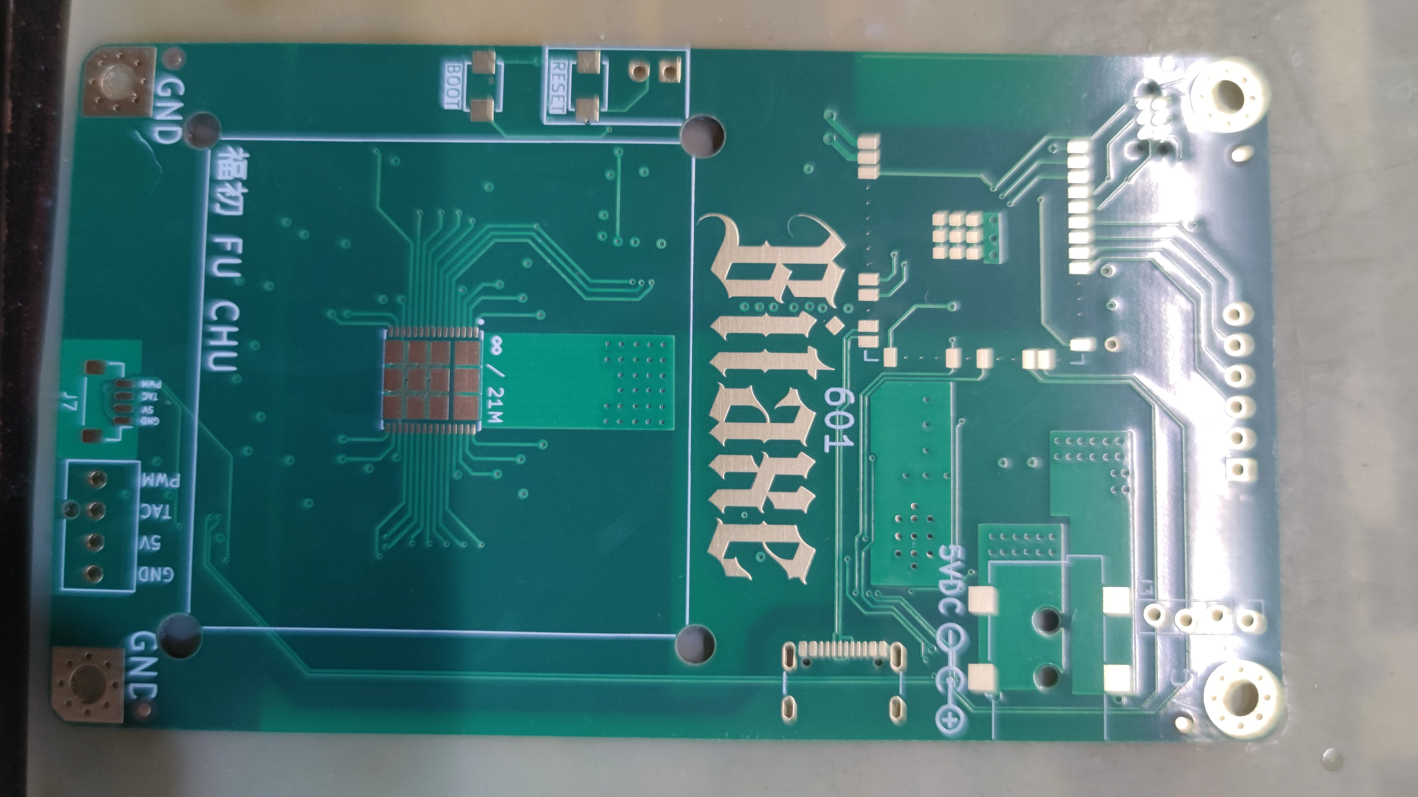 Placa PCB vazia Bitaxe Gamma 601