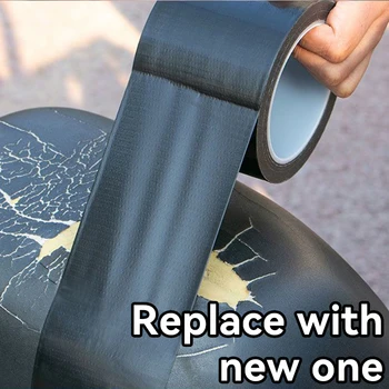 Fita autoadesiva do reparo do couro preto, remendo de primeiros socorros, remendo para o sofá, assentos de carro, bolsas, revestimentos, mobília, sapatas, DIY