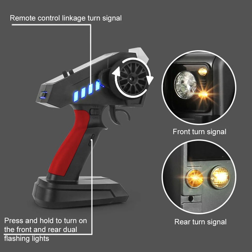 MN-999 1/10 coche teledirigido 2,4G 4WD vehículo de escalada de alta y baja velocidad RC Rock Crawler Defender camioneta con Control remoto juguete para niños