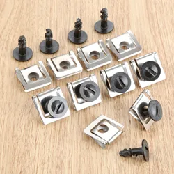 8D0805121 20Pcs Car Engine Cover Undertray Clip Screws For Audi A4 B6 A5 A6 A7