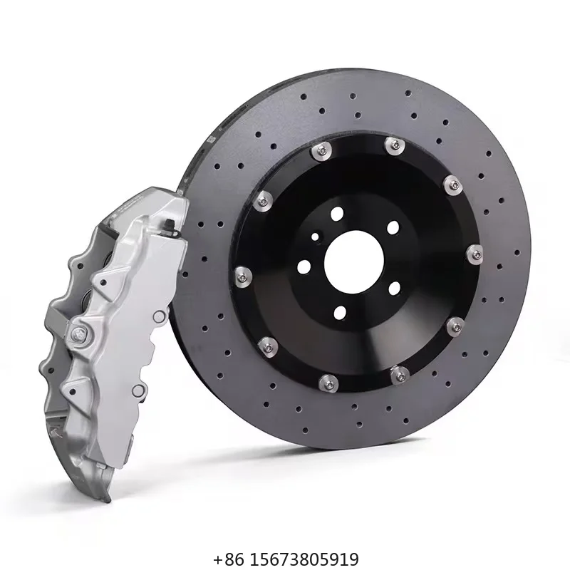 Custom Customised Aluminum Modified High Performance Big Braking Kit 8 Pot 8 Pistions Brake Caliper for  RS3 RS4 RS5 RS6 RS7