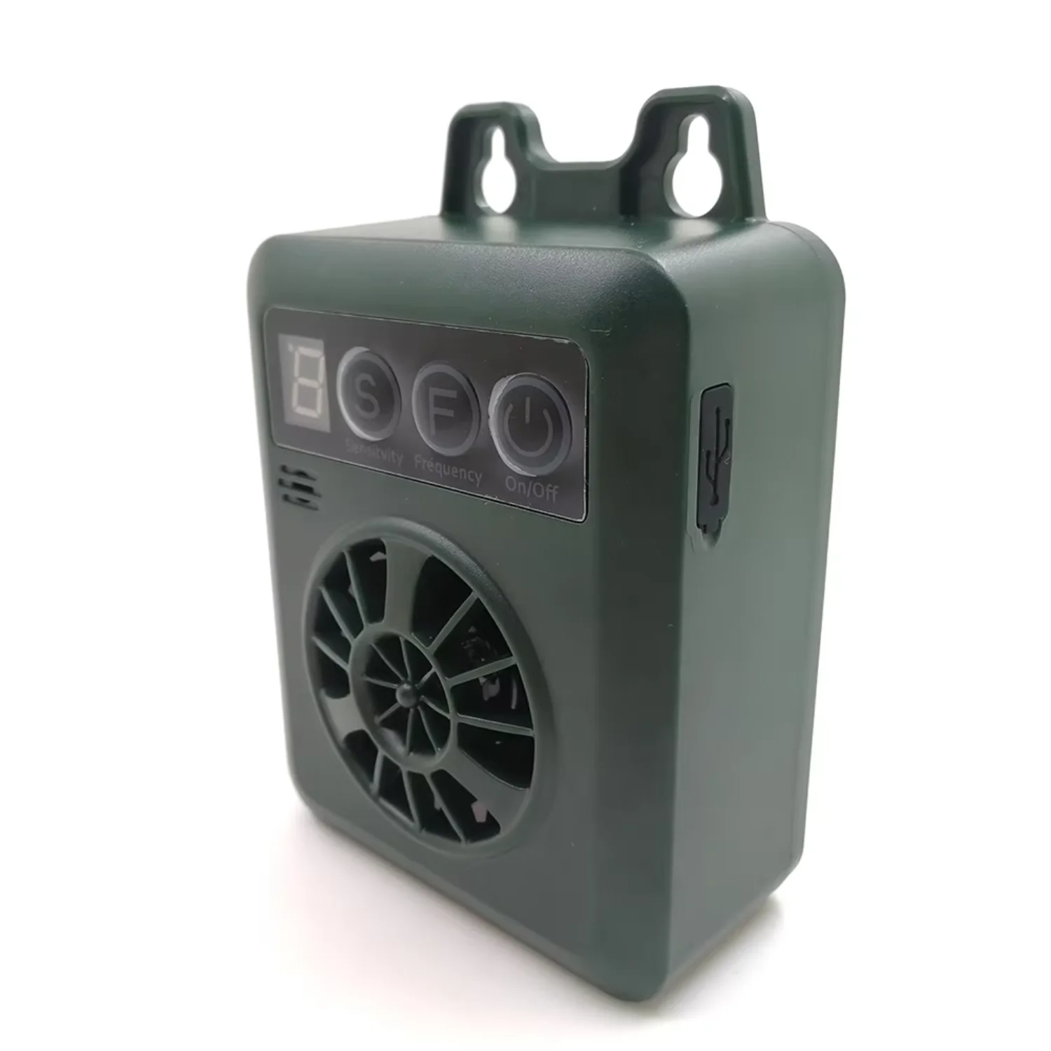 애완 동물 안티 짖는 소리 초음파 전자 개 Repeller 체이서 억제 장치 나무 껍질 강력한 초음파 개 구충제