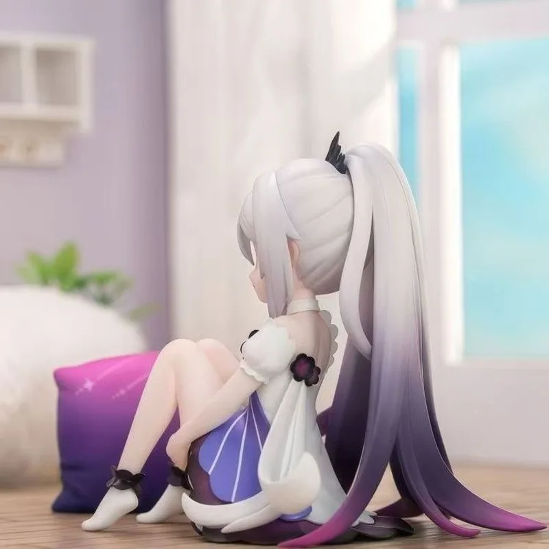 Lovely Loli Nisiya Sitting Figure PVC Collectible Model Car Ornament PC Case Decor Desktop Toy For Anime Fans view 6