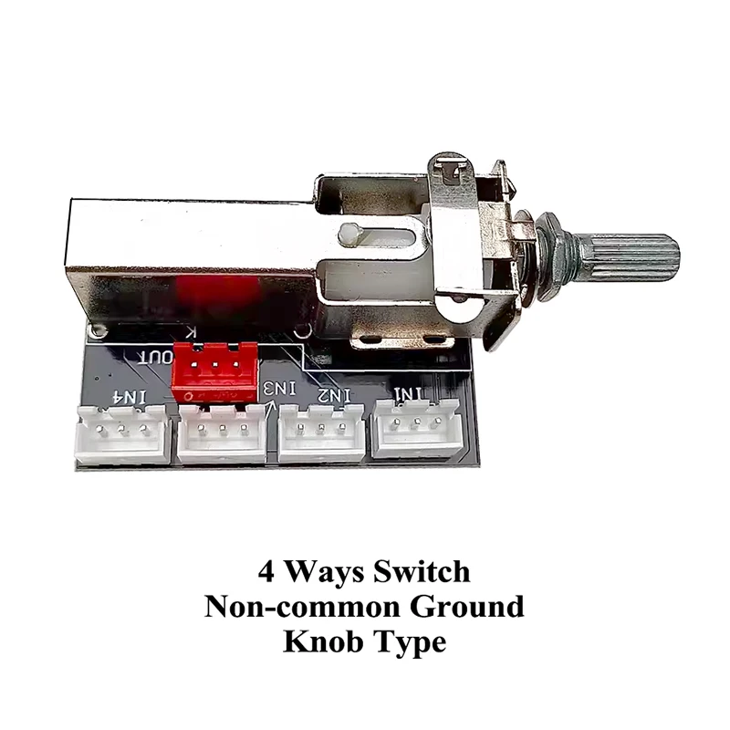 Hifi Home Audio Switch Board For Diy 2CH Amplifier Multiple Sound Source Selection And Switch Signal Input Selector Relay Module