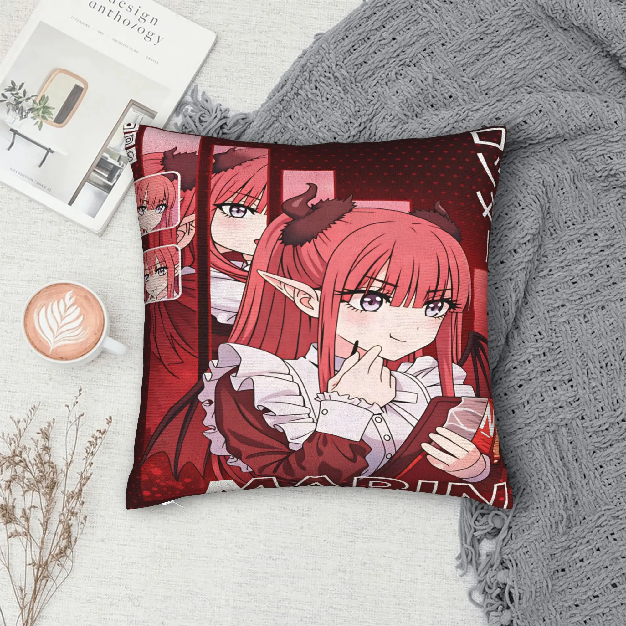Pillow Case Marin Kitagawa Design Japan Anime  Pillow Cover For Wedding Party Home Decor Vintage Pillowcases