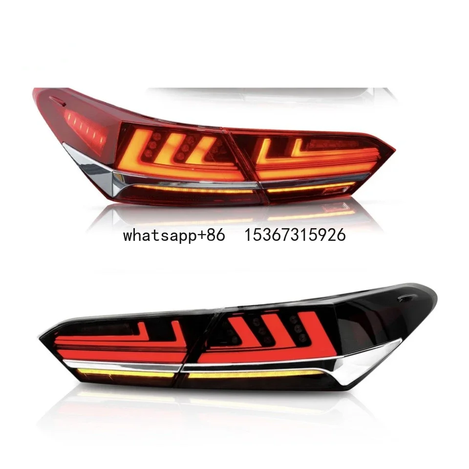 

MRD for Toyota Camry 2017-2019 Tail Lamp with Sequential Turn Signal Car Led Rear Light Start Up Animation